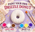 Paint Your Own Striped Donut – DIY Birthday Party Craft Kit