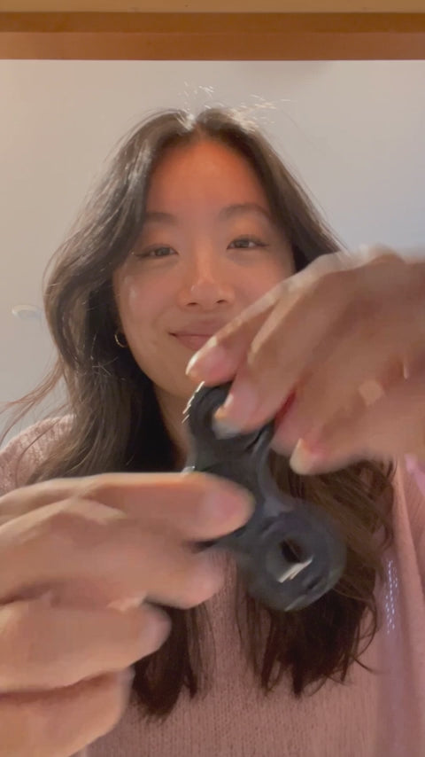 Black Fidget Spinner | Sensory Hand Toy & Satisfying Desk Fidget